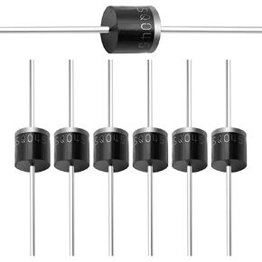 (Pack of 20 Pieces) Chanzon 1N34A 1N34 Schottky Diode 50mA 65V DO-35 (DO-204AH) IN34A IN34 Axial for TV FM AM Radio Detection