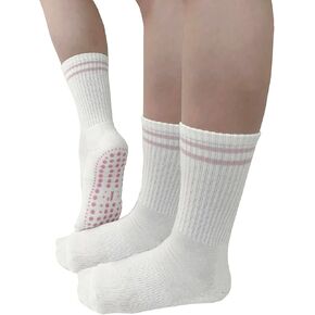 JUCHYDii Yoga Socks with Grips for Women, Non Slip Grip Socks for Pilates, Barre, Dance, Ballet, Workouts