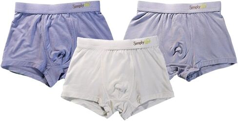 Boys’ Underwear Breathable Bamboo Viscose/Spandex Boxer Briefs Soft and Comfy Trunks (3pc Pack) in Kuwait