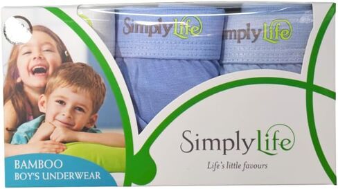 Boys’ Underwear Breathable Bamboo Viscose/Spandex Boxer Briefs Soft and Comfy Trunks (3pc Pack) in Kuwait