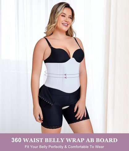 YERKOAD 360 Lipo Foam Ab Board Post Surgery Liposuction Abdominal Compression Boards Belly Wrap Lipo Recovery in Kuwait
