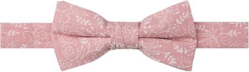 Jacob Alexander Boys' Banded Pre-Tied Floral Cotton Bow Tie in Kuwait