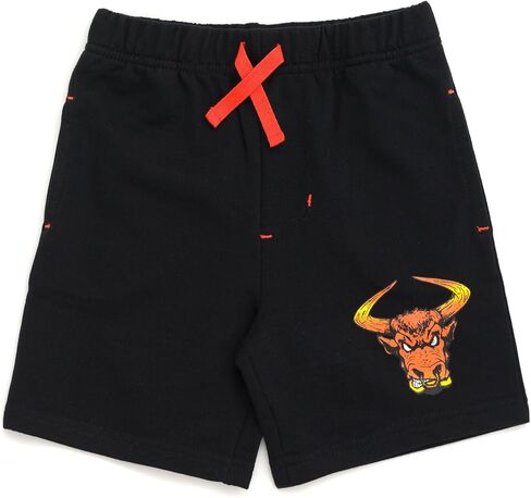 Monster Jam T-Shirt Tank Top & French Terry Shorts 3 Piece Set Toddler to Big Kid Grave Digger El Toro Loco Megalodon in Kuwait