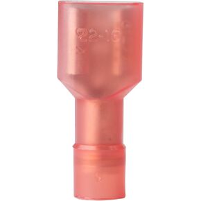 Ancor 211429 Marine Grade Electrical Nylon Insulated Double Crimp Funnel Entry Fully Insulated Disconnects with Insulation Grip (Male, 12 to 10-Gauge, 25-Pack)