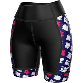 Sparx Performance Women Triathlon Shorts Womens Triathlon Bike Short 7" Tri Shorts in Saudi Arabia