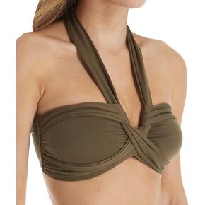 Seafolly Women's Bandeau Halter Bikini Top Swimsuit
