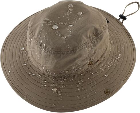 Connectyle Sun Hat for Men Women Outdoor UV Protection Safari Hat for Fishing Hiking Gardening Breathable Cowboy Hat UPF50 in Kuwait