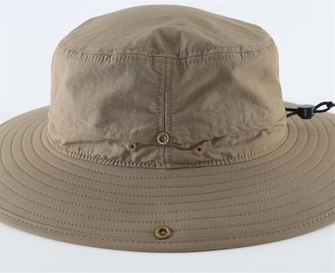 Connectyle Sun Hat for Men Women Outdoor UV Protection Safari Hat for Fishing Hiking Gardening Breathable Cowboy Hat UPF50 in Kuwait