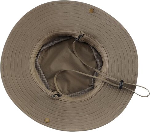 Connectyle Sun Hat for Men Women Outdoor UV Protection Safari Hat for Fishing Hiking Gardening Breathable Cowboy Hat UPF50 in Kuwait