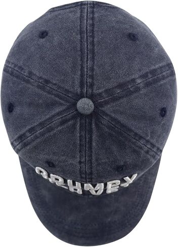 Gomcdlwn Grumpy Old Vet Hat for Men Women, Funny Adjustable Cotton 3D Embroidered Army Military Veteran Baseball Cap in Kuwait