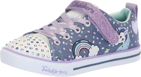 Skechers Unisex-Child Twinkle Toes Sparkle Lite-Unicorn Craze Sneaker in Kuwait
