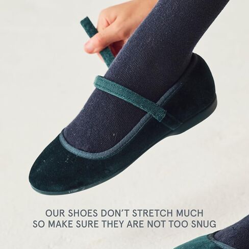 Childrenchic Mary Jane Flats with Hook and Loop Straps – Girls' Shoes for School, Weddings and Casual Wear in Kuwait