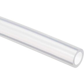 uxcell Silicone Tubing 1/32"(0.8mm) ID x 3/32"(1.9mm) OD 16ft(5m) Silicone Rubber Tube Air Hose Water Pipe Clear