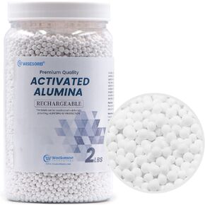 Wisesorb 7.5 LBS Activated Alumina, Alumina Desiccant, Reusable Desiccant Dehumidifier