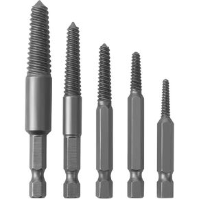 Performance Tool W9011 13pc Left Hand Drill Bit Set, With Titanium Nitride Coating SAE (1/16-Inch - 1/4-Inch)