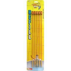FlexiSnake Drain Weasel Refill - Sink Snake Hair Clog Remover Tool, Sink, Pipe, Bathroom, Bathtub Drain Cleaner, 18-inch Long Flexible Disposable Wands, Made in The USA, 10 Pack