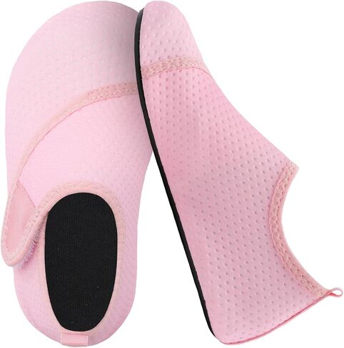 Scurtain Kids Toddler Water Shoes Barefoot Quick-Dry Aqua Socks for Boys Girls Baby with Non-Slip Rubber Sole in Kuwait