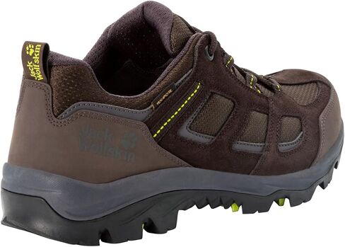 Jack Wolfskin Unisex Hiking Shoe, Black, 9 US Men in Kuwait