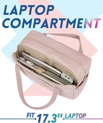 شنطة سفر دافل باج سمارت 31L مبطنة لعطلة نهاية الاسبوع للنساء، شنطة كبيرة للحمل في المطار مع جيب رطب وشنطة احذية للسفر ورحلات العمل والرياضة (اسود - اصدار اساسي)، اسود - بيسيك in Kuwait