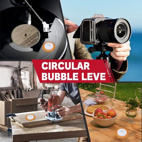 حفرة. مجموعة مستويات الفقاعات مع مستوى الفقاعات الدائرية/مستوى RV T/مستوى خط التعليق/مستوى الجيب العملي لتسوية ثلاجة RV، والمنزل المتنقل، والتخييم، ومقطورة السفر، والكاميرات، وورشة العمل in Kuwait