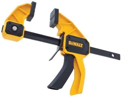 DEWALT Bar Clamp with Trigger, Medium, 12-Inch, 2-Pack (DWHT83158) , Yellow in Saudi Arabia