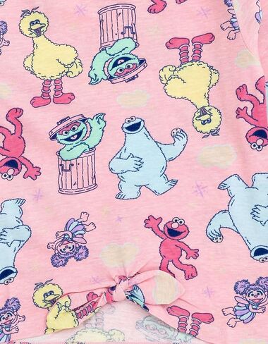 Sesame Street Elmo Girls 2 Pack T-Shirts Infant to Little Kid in Saudi Arabia