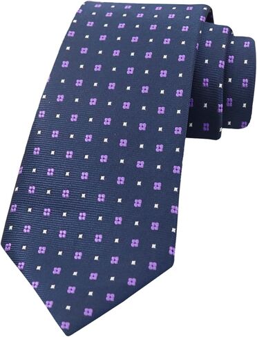 Mantieqingway Men's Tie Silk Business Ties Classic Dot Necktie for Business Graduation Weddings Groomsmen Party Festival Gift in Kuwait