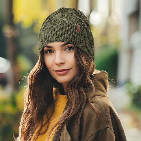 قبعة صغيرة من صوف ميرينو للشكل الخارجي، قبعة متماسكة للجنسين، قبعة صغيرة ذات أساور مضلعة يومية، قبعة شتوية دافئة in Kuwait