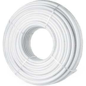 VEVOR Oxygen Non-Barrier PEX Tubing 300 Ft Blue 3/4 Inch PEX Pipe Radiant Heat Floor EVOH Pex-B Heat Durable Plumbing Flexible for Residential Commercial Heating Plumbing