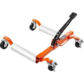 VEVOR Wheel Dolly, 3000 lbs Car Moving Dolly, Wheel Dolly Car Tire Stake Set of 2 Piece, Heavy-Duty Car Tire Dolly Cart Moving Cars, Trucks, Trailers, Motorcycles, and Boats