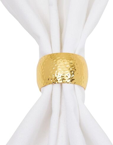 Silver Napkin Rings Set of 12 for Wedding, Party Decorations, Table Settings (1.8 in) in Saudi Arabia