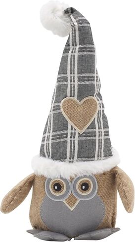 Elements 5x5x8.27 Inch Brown Sloth Weighted Fabric Door Stopper in Kuwait