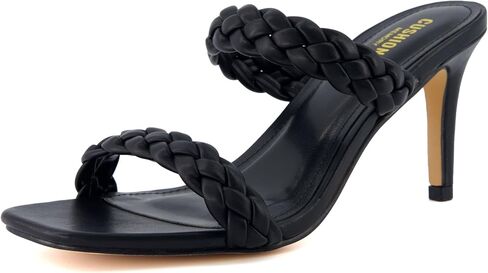 CUSHIONAIRE Women's Pippa braided dress sandals +Memory Foam, Wide Widths Available in Kuwait