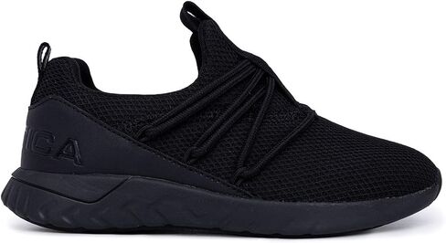 Nautica Kids Boys and Girls Athletic Slip-On Sneakers, Lightweight Bungee Running Shoes for Toddler, Little Kid, and Big Kid in Kuwait