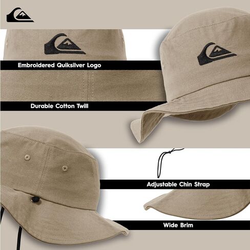 قبعة Quiksilver Boys للأطفال من Bushmaster للحماية من أشعة الشمس المرنة in Saudi Arabia