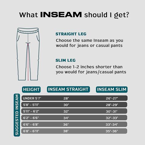 SCR 30/33/36 Inseam Mens Sweatpants with Pockets Tapered Joggers Men Slim Fit Open Bottom Pants Tall, Extra Long in Kuwait