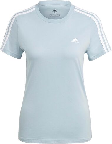 adidas Women's Loungewear Essentials Slim 3-Stripes T-Shirt in Kuwait
