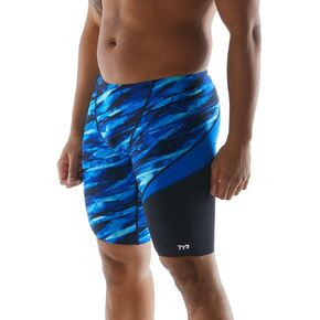 TYR SPORT Men's Standard VITRIC Jammer, Blue, 32