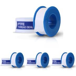 Supply Giant I33 PTFE Thread Seal Tape for Plumbers, White 1/2 Inch x 520 Inch