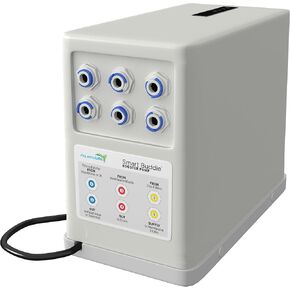 AQUATICLIFE Smart Buddie Booster Pump for 50-100 GPD Reverse Osmosis Water Filter Systems RO/DI Units, White, 12 Piece Set (540292)
