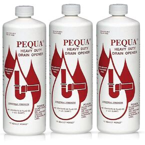 PEQUA INDUSTRIES P-10232 32 oz Pequa Drain Opener (3)