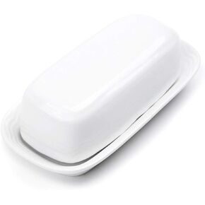 Fox Run Stainless Steel Double Covered Butter Dish