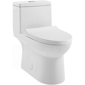 Swiss Madison SM-1T125 Daxton One Piece Elongated Toilet 1.28 GPF