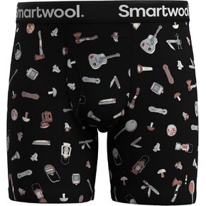 Smartwool Merino Print Boxer Brief - Men's