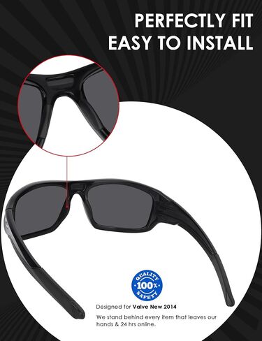 BLAZERBUCK Replacement Earsocks & Nose Piece for Oakley Valve New 2014 OO9236 Sunglasses in Kuwait