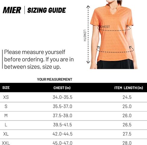 MIER Women's Golf Polo Shirts Collarless UPF 50+ Short Sleeve Tennis Running T-Shirts V-Neck in Kuwait