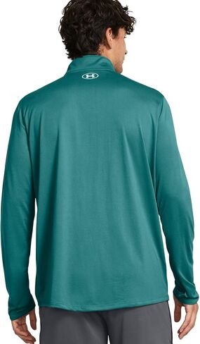 Under Armour Men's Team Tech 1/4 Zip Loose Royal Blue Long Sleeve Shirt in Kuwait