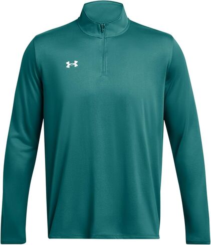 Under Armour Men's Team Tech 1/4 Zip Loose Royal Blue Long Sleeve Shirt in Kuwait