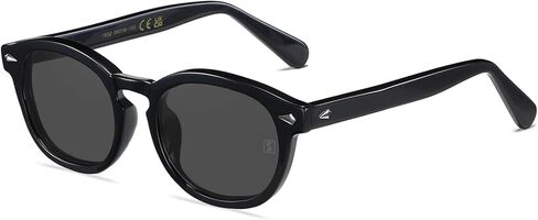 نظارة شمسية SHEEN KELLY Vintage Johnny Depp مستديرة بعدسات ملونة من Nerd نظارات ملونة شفافة من خلال نظارات الفيلم in Kuwait