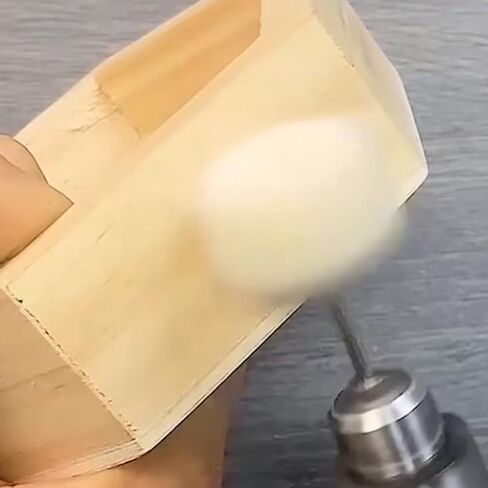 ليو كيه 20 قطعة من عجلات تلميع الصوف المضغوط 3 ملم عجلة تلميع الصوف المثبتة على مغزل لاداة دريميل الدوارة in Kuwait